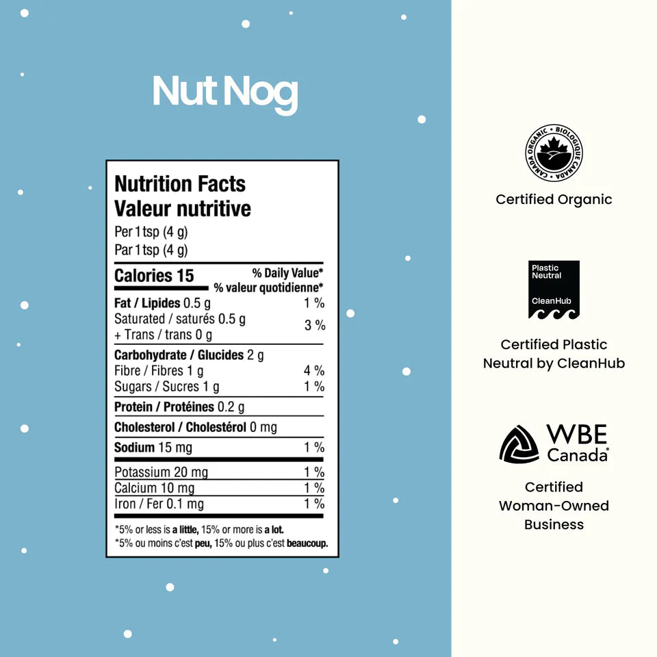 Blume Superfood Latte Blends Nut Nog