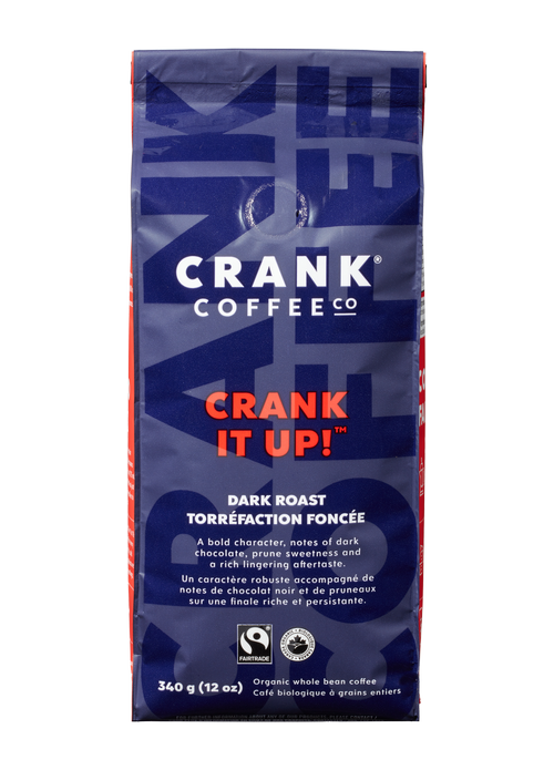 Crank Organic Coffee Crank it Up! Dark 340g