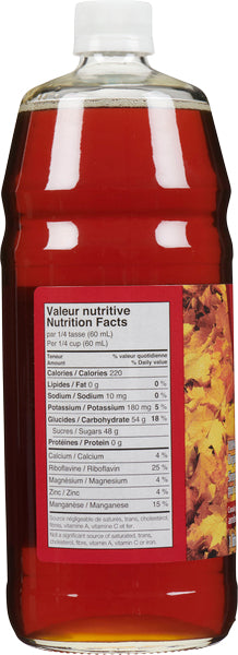Maple Syrup 100% Pure, Grade A Amber, Organic