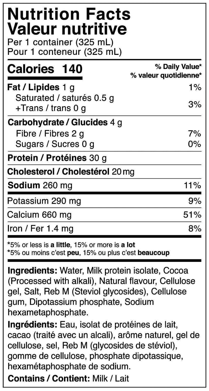 BioSteel Protein Milkshake Chocolate