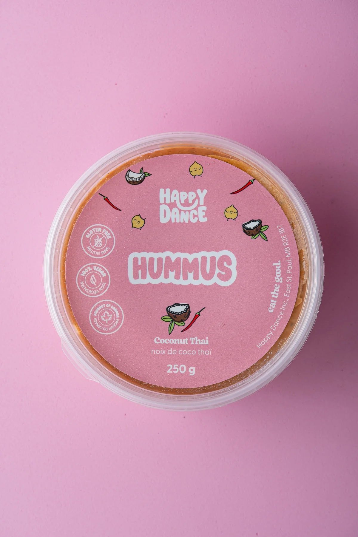 Hummus Coconut Thai, Local *FROZEN*