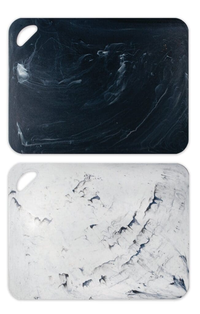 Cutting Mat Marble-Look, Set of 2