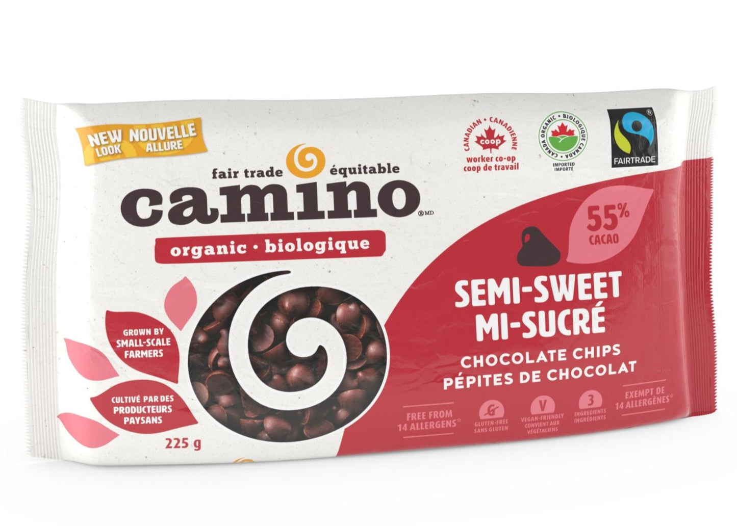 Camino Semi-Sweet Chocolate Chips, Organic