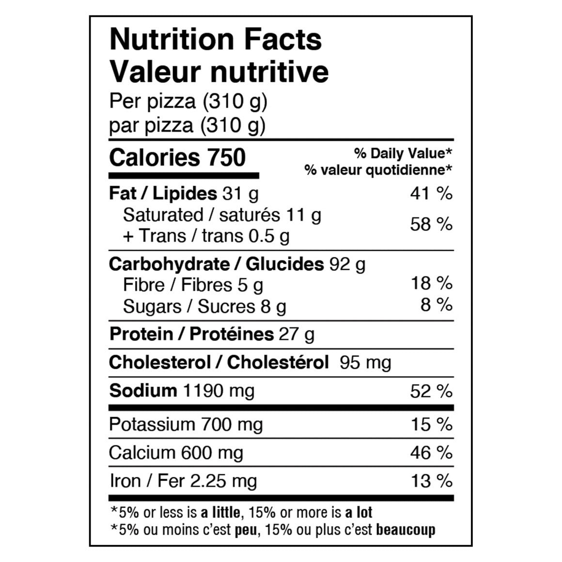 Cauliflower Crust Very Cheesy Pizza (GF) *FROZEN*