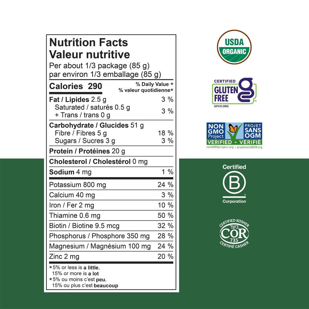 Chickapea High Protein Pasta, Spirals (GF)