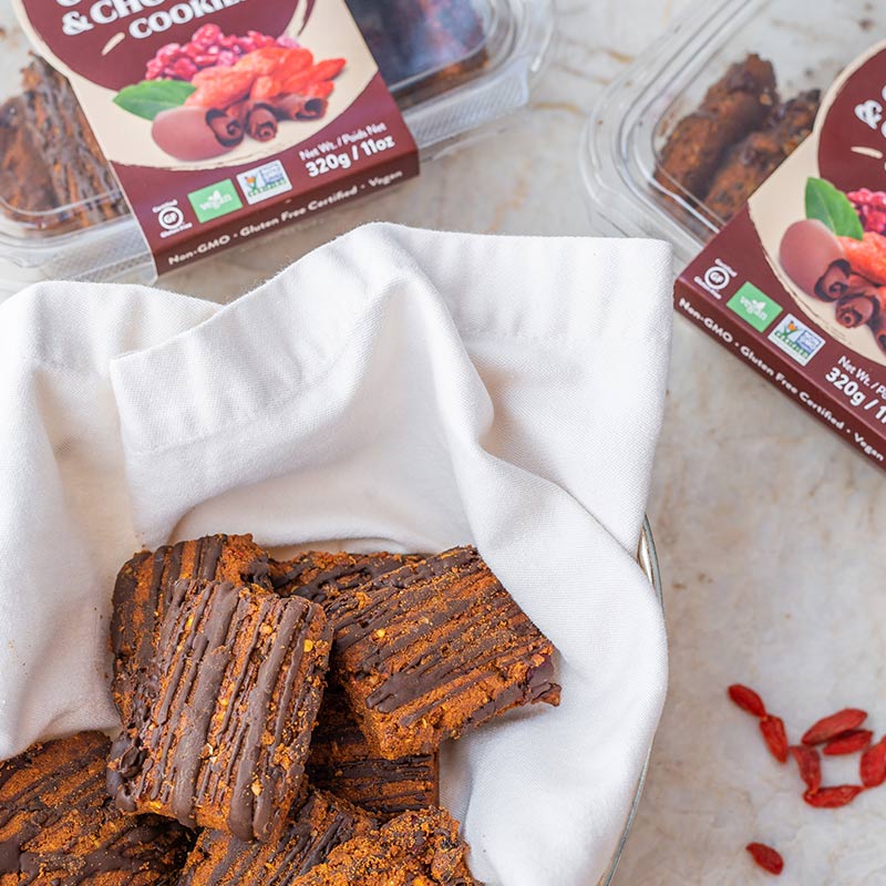 GluteNull Goji Berries & Chocolate Cookies GF