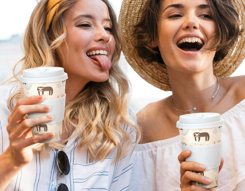 Bamboo Travel Cup - Take Your Time Sloth