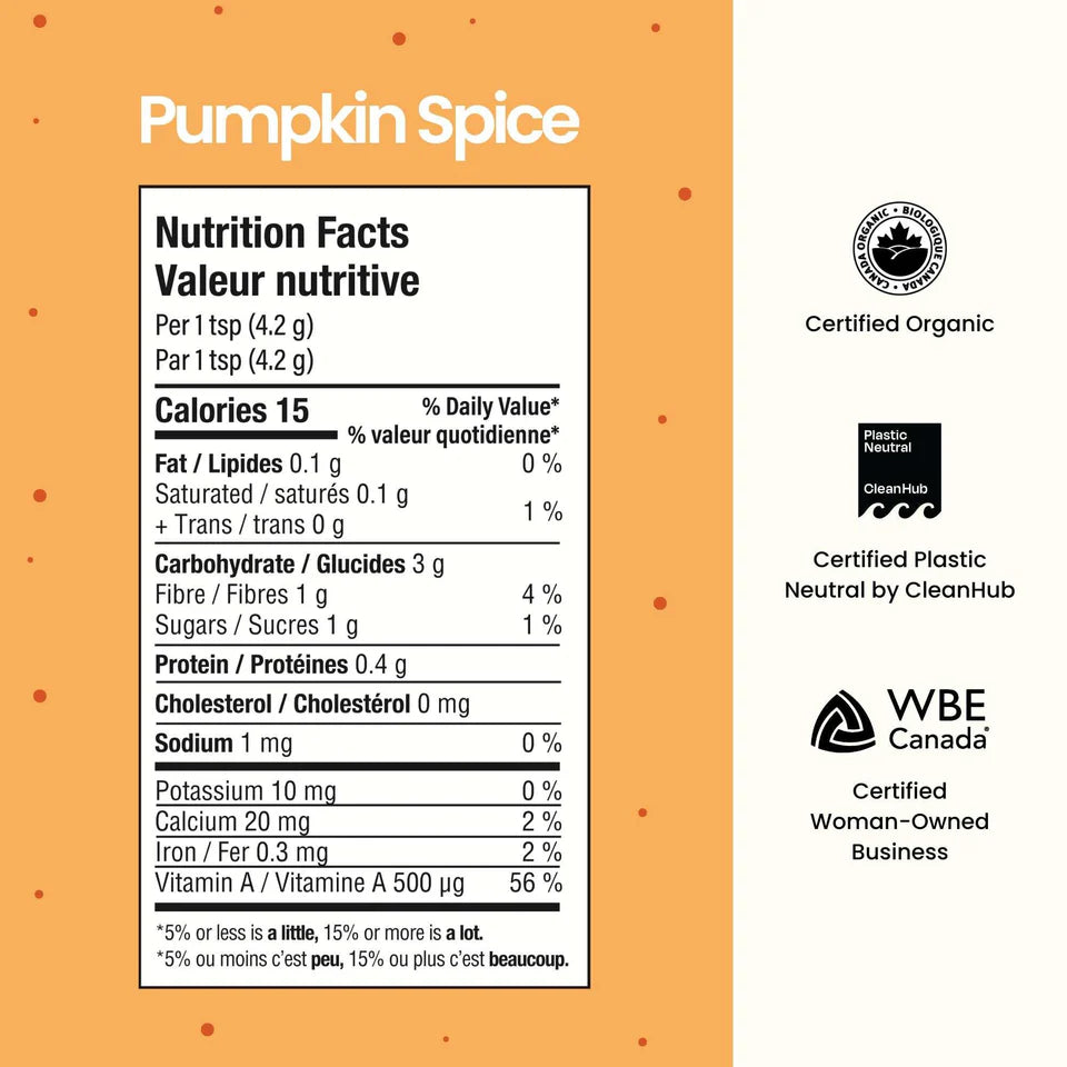 Blume Superfood Latte Blends Pumpkin Spice