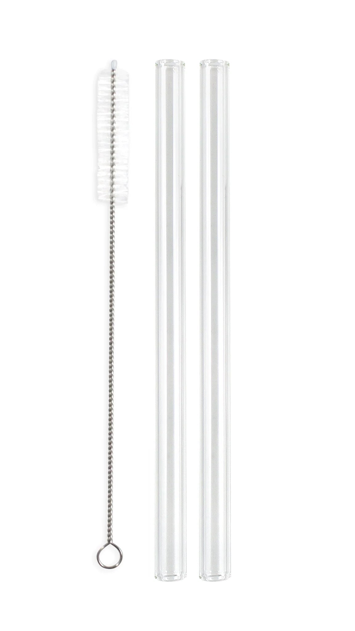 Enviro Glass Smoothie Straw 10" Straight, 2-Pack