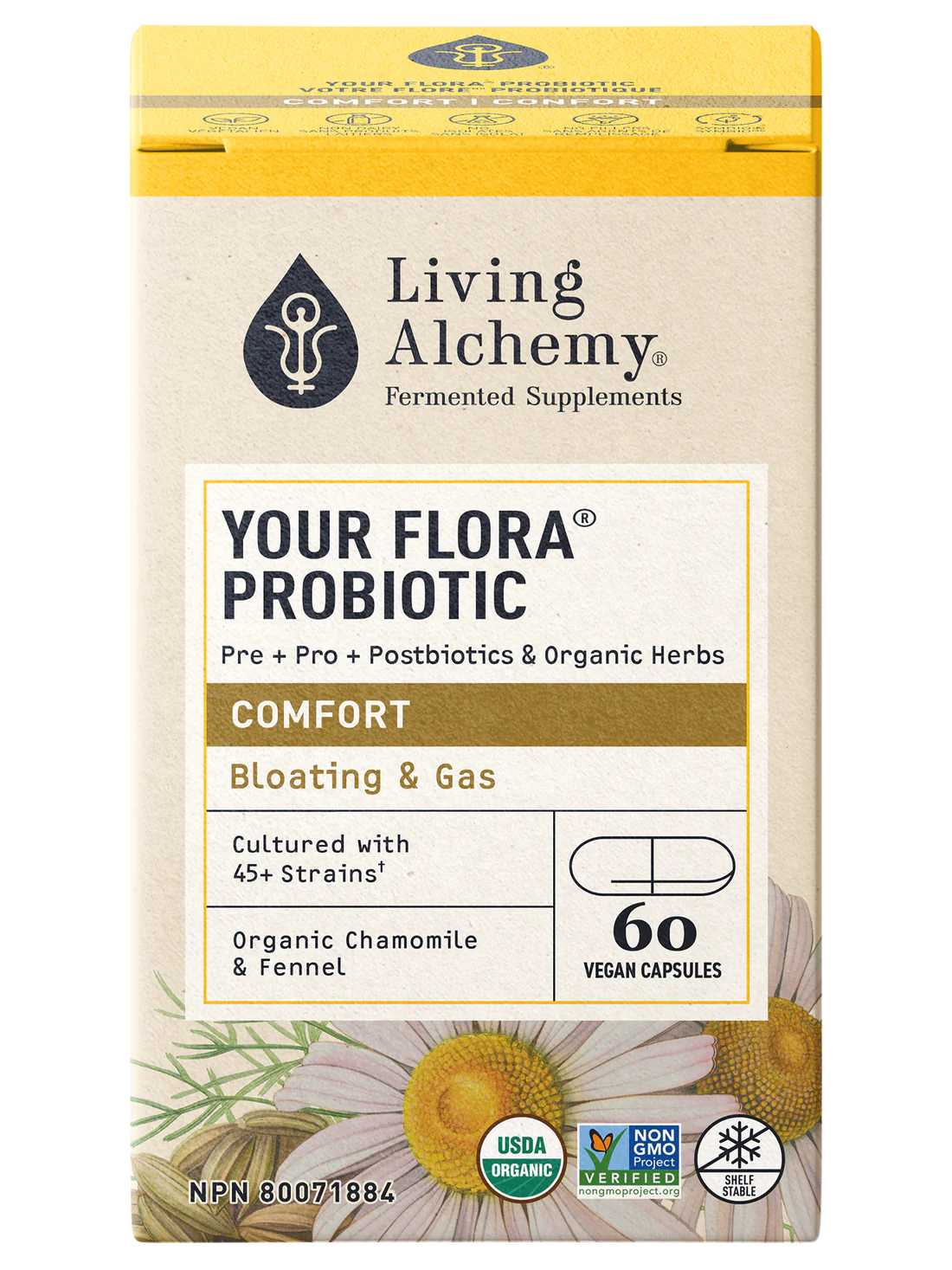 Your Flora Probiotic COMFORT 60 Capsules