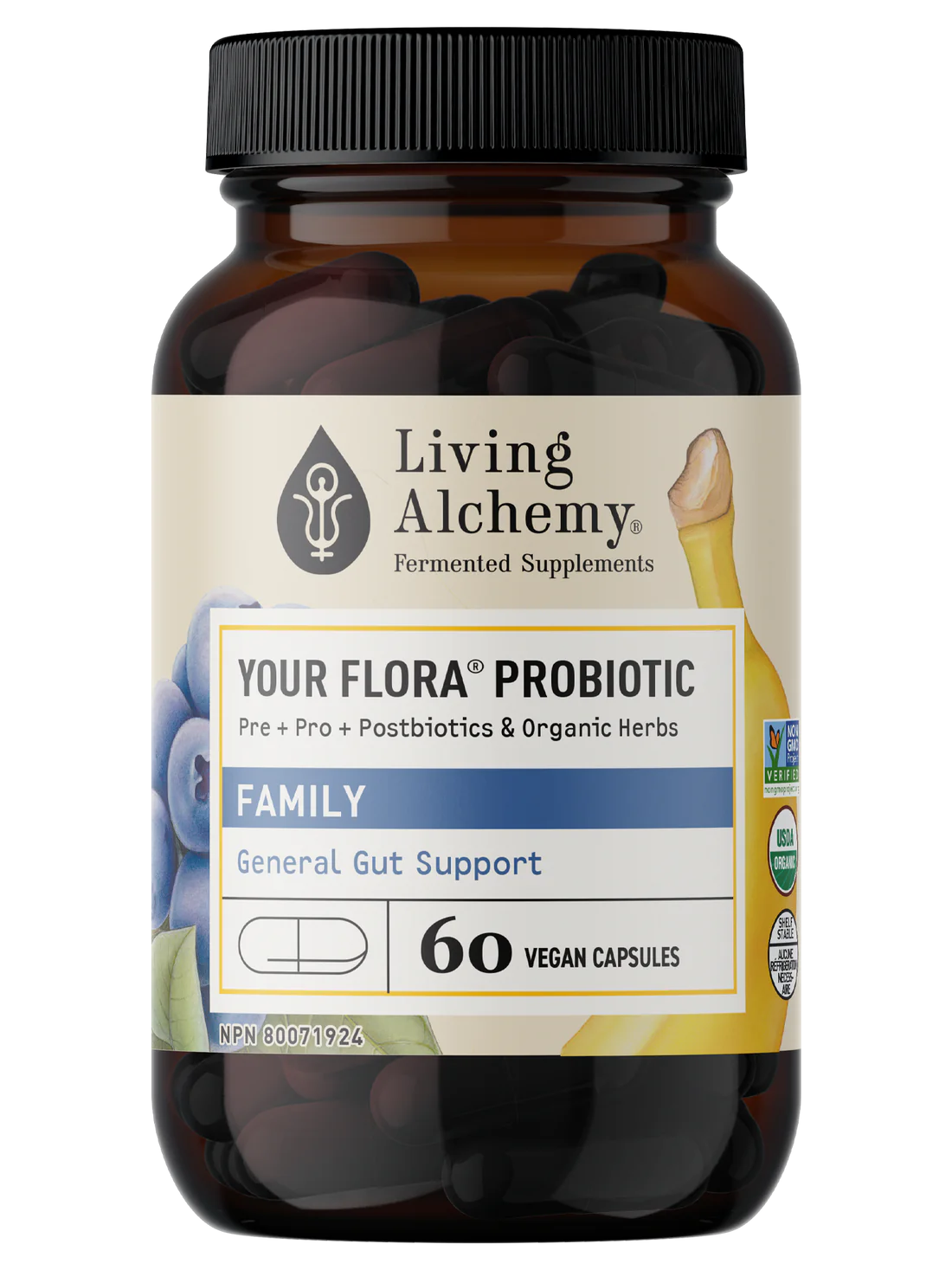 Your Flora Probiotic FAMILY 60 Capsules