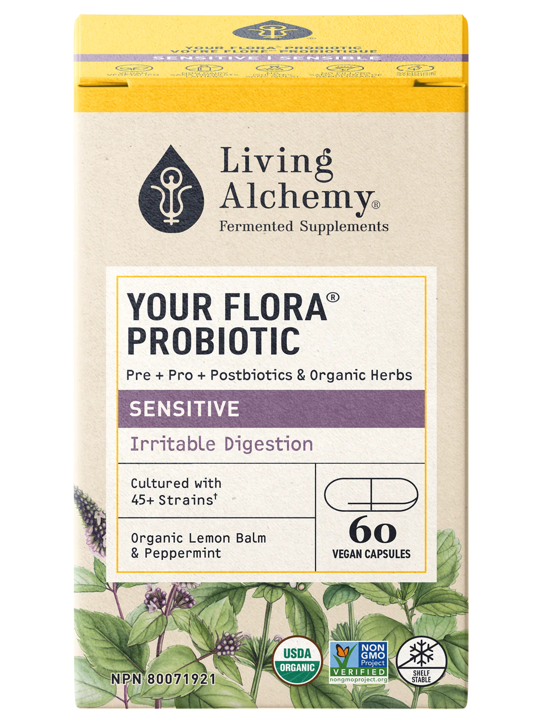 Your Flora Probiotic SENSITIVE 60 Capsules