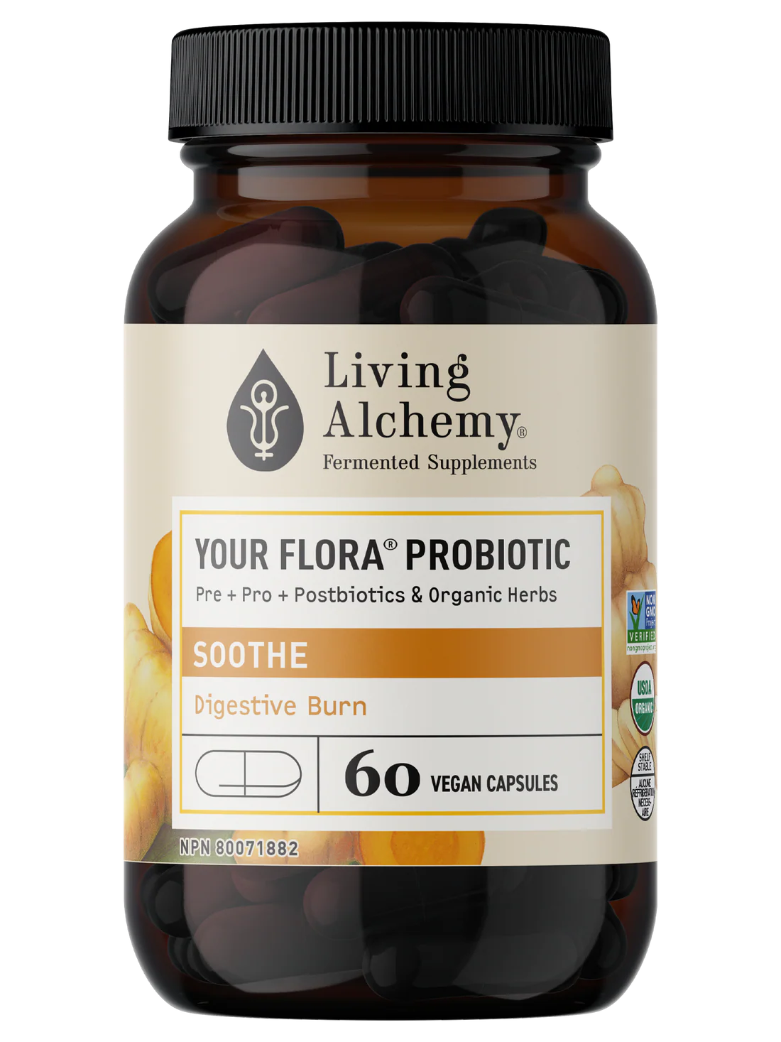 Your Flora Probiotic SOOTHE 60 Capsules