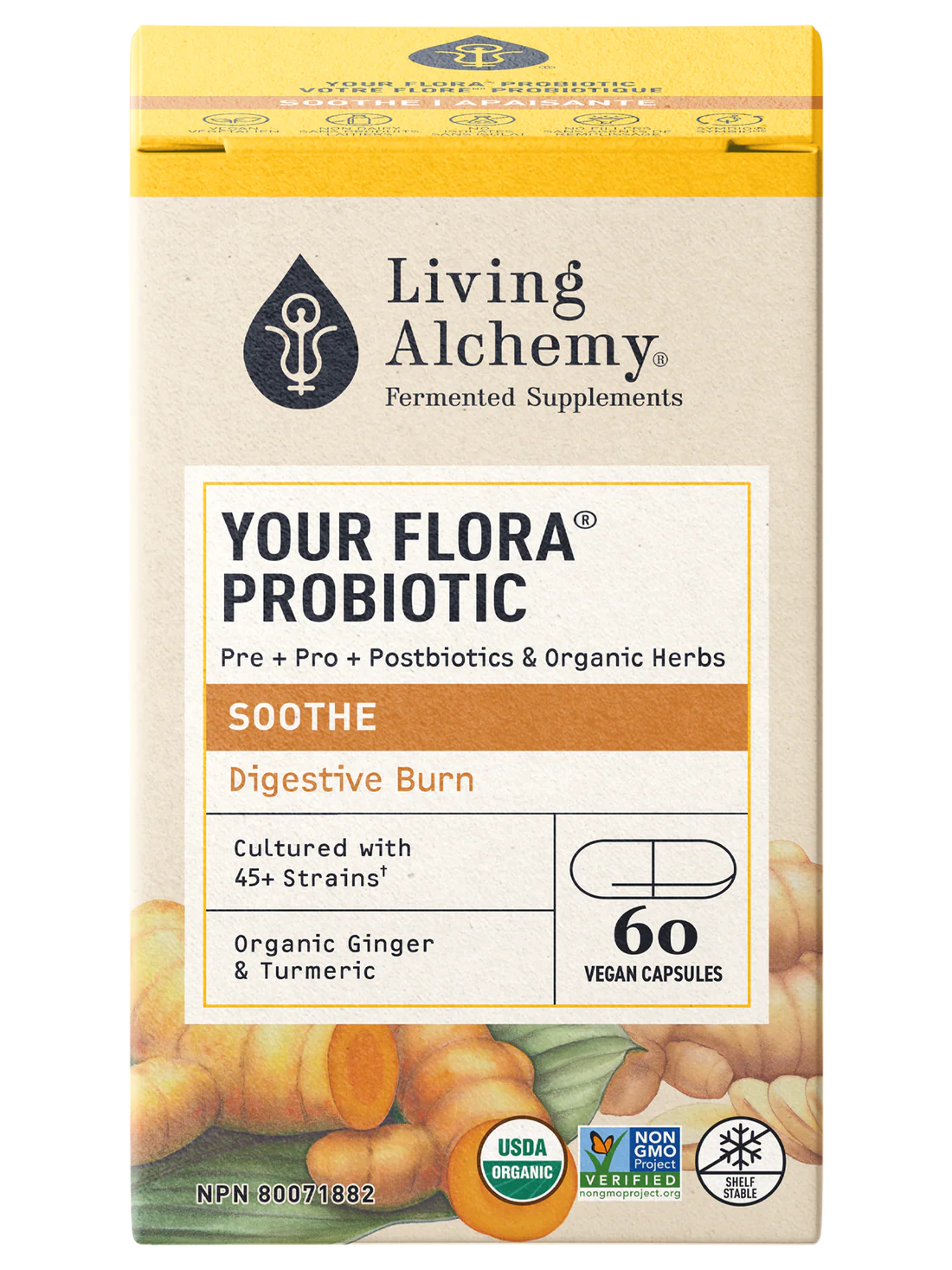 Your Flora Probiotic SOOTHE 60 Capsules