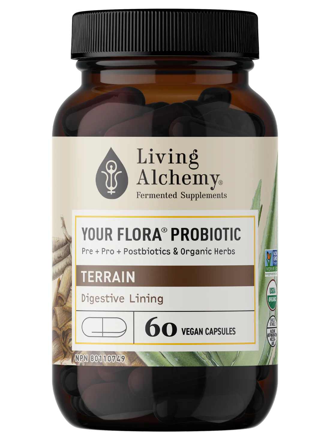 Your Flora Probiotic TERRAIN 60 Capsules