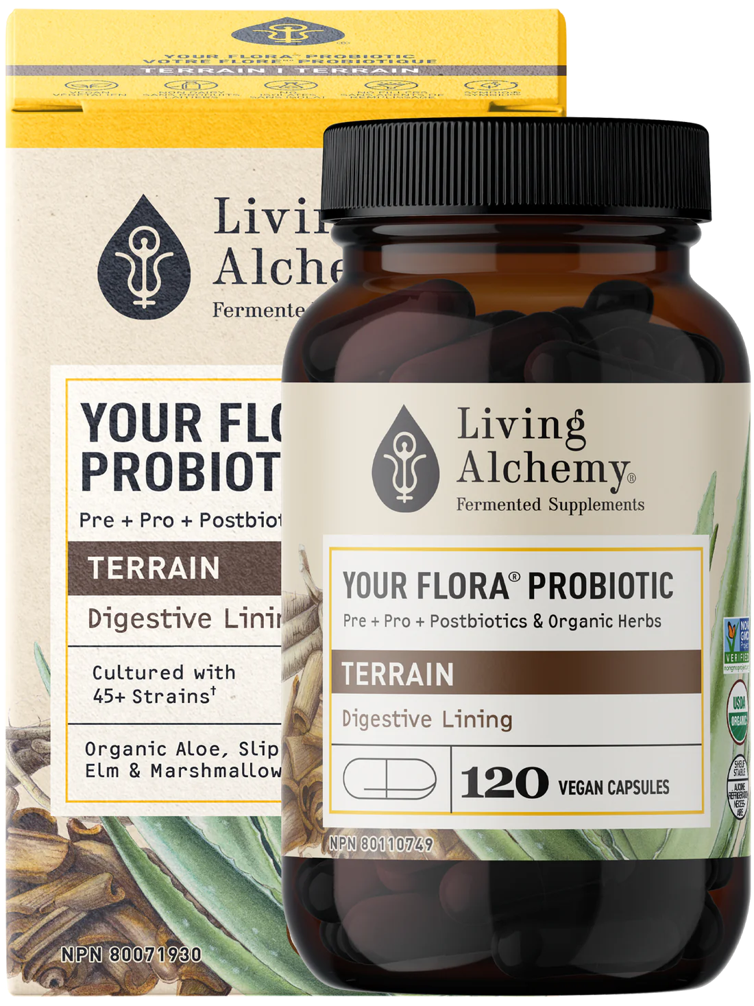 Your Flora Probiotic TERRAIN 120 Capsules