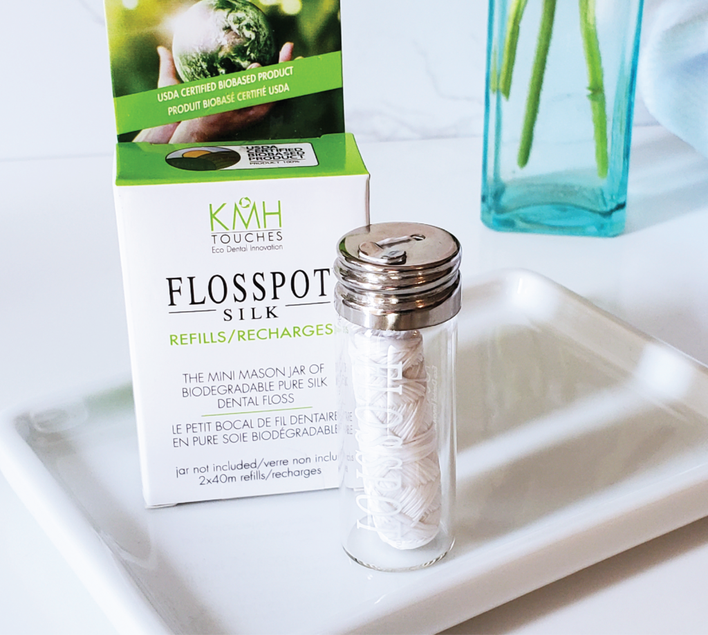 KMH Flosspot Silk Dental Floss