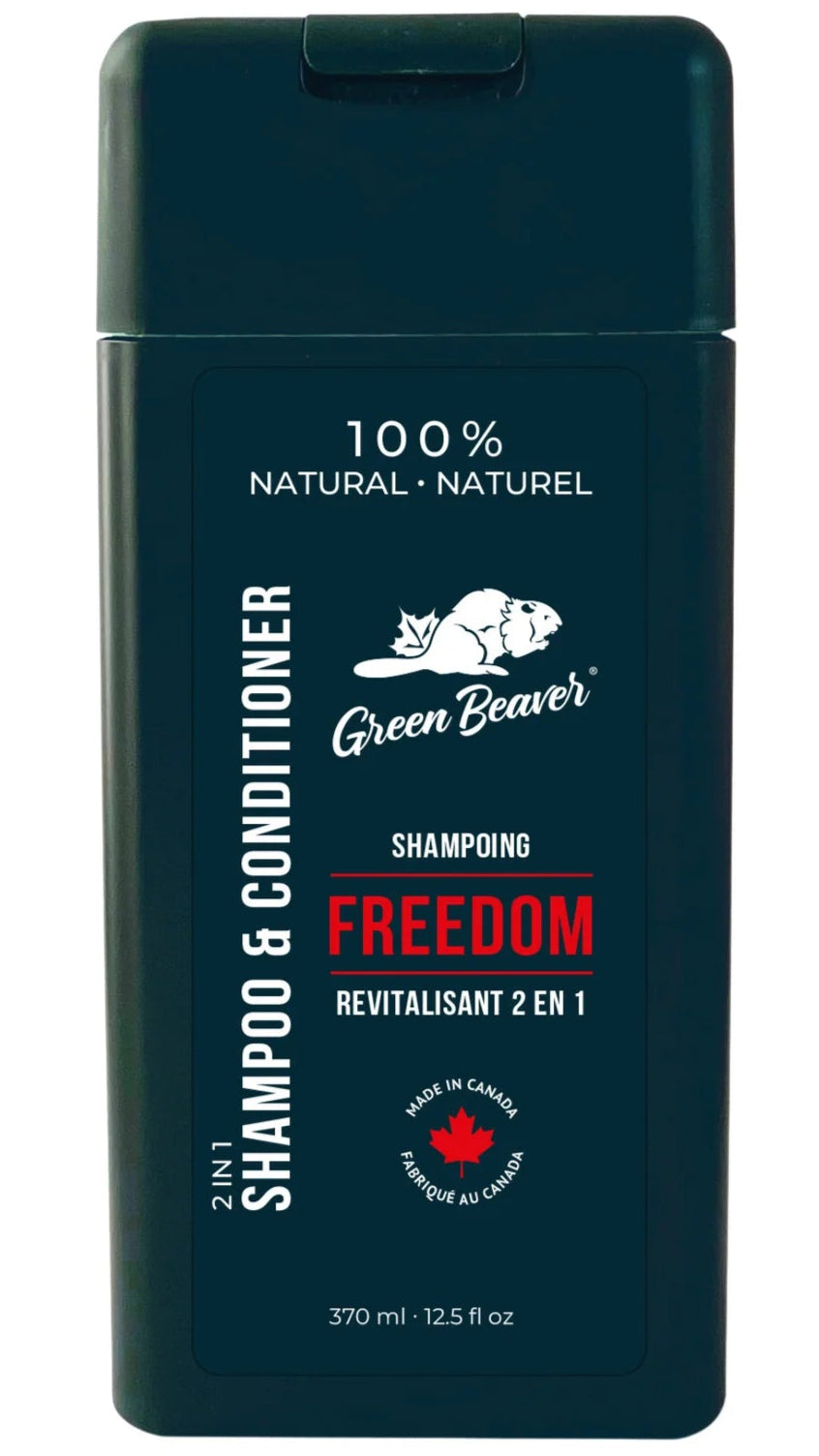 Green Beaver Men's 2-in-1 Shampoo Conditioner Freedom