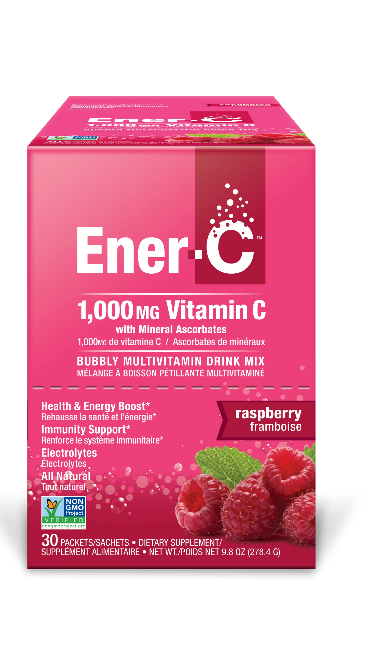 Ener-C Multivitamin Drink Mix, Raspberry