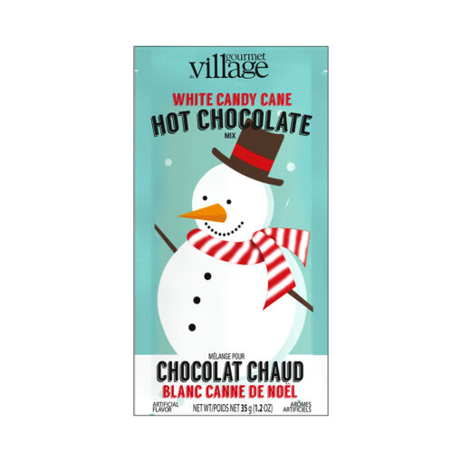 Hot Chocolate Mix - Snowman White Candy Cane Cocoa