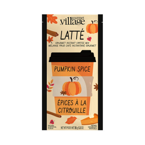 Latte Instant Coffee Mix Pumpkin Spice