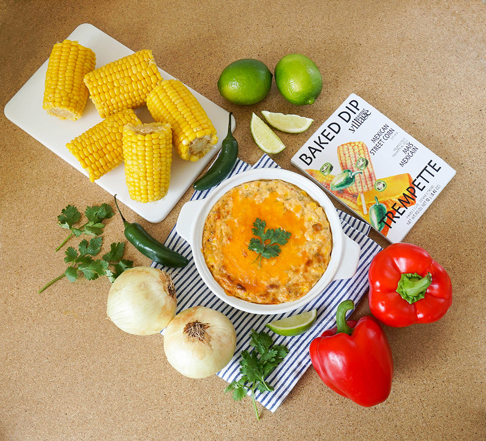 Baked Dip Mix Mexican Street Corn