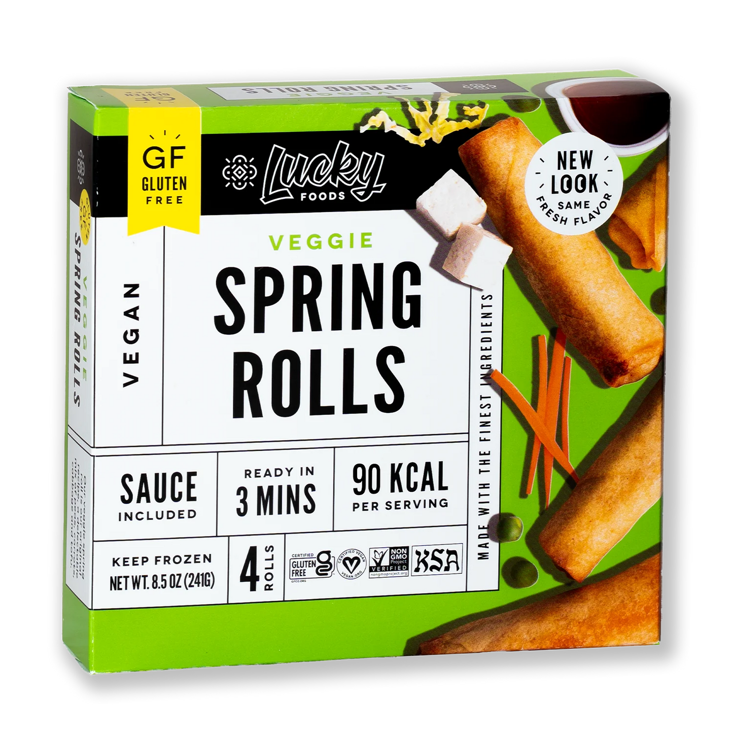 Spring Rolls, Original Veggie (GF) (V) *FROZEN*