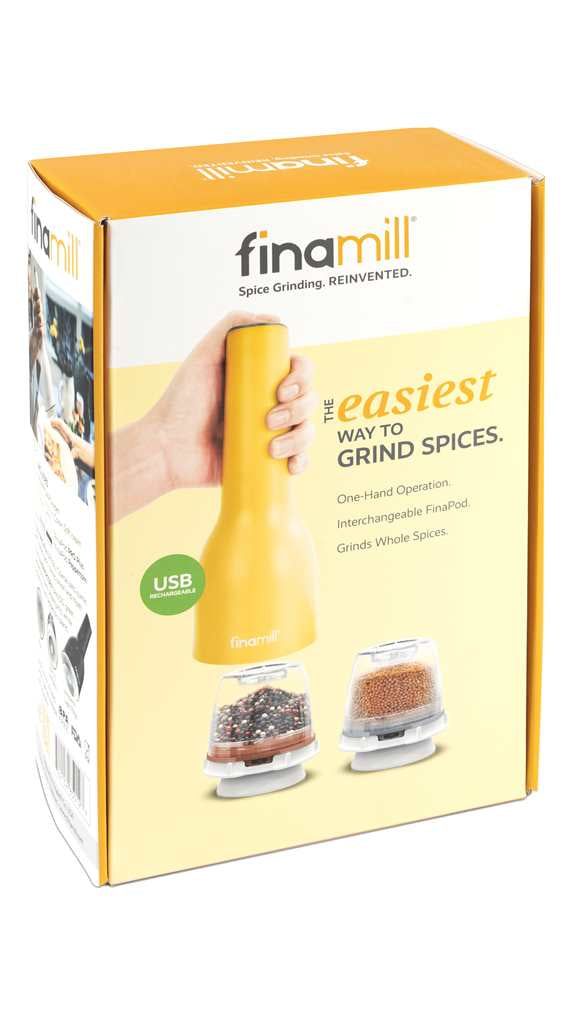 Finamill Grinder, Canary Yellow