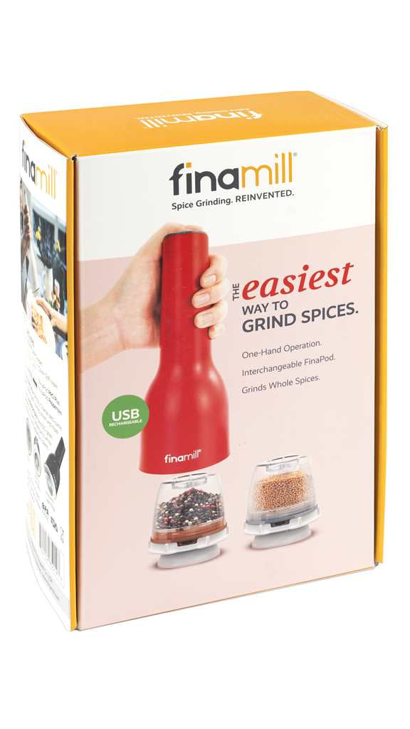 Finamill Grinder, Sangria Red
