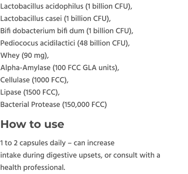 Silver Lining Pre & Probiotics