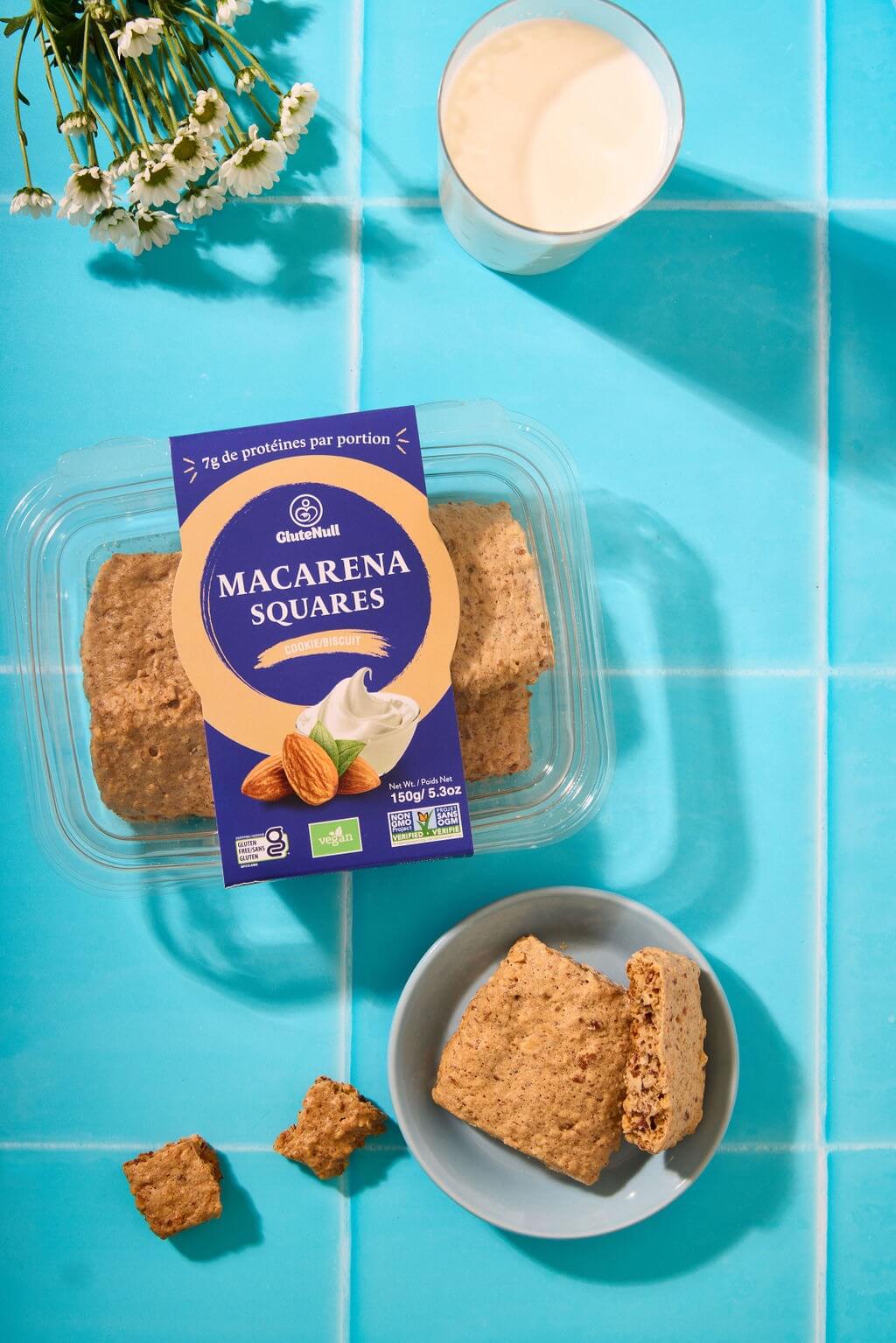 GluteNull Macarena Squares Cookies GF
