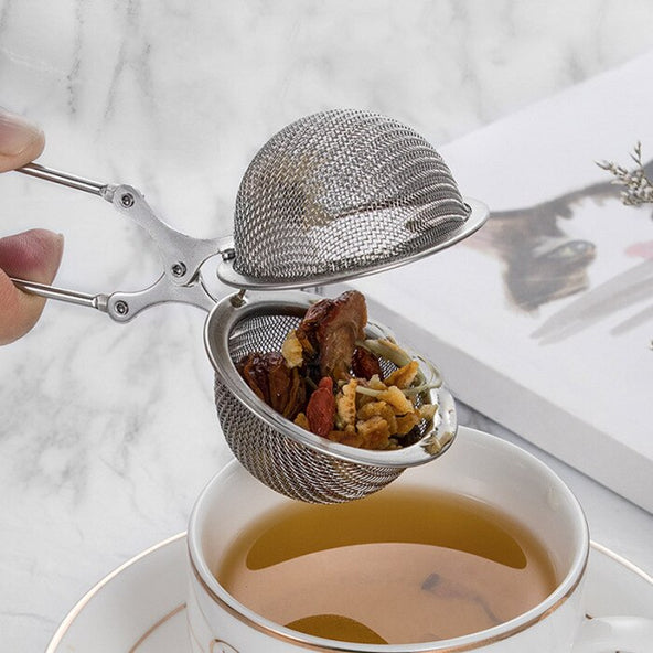Tea Infuser Perfect 1 Cup Pincer Mesh Ball