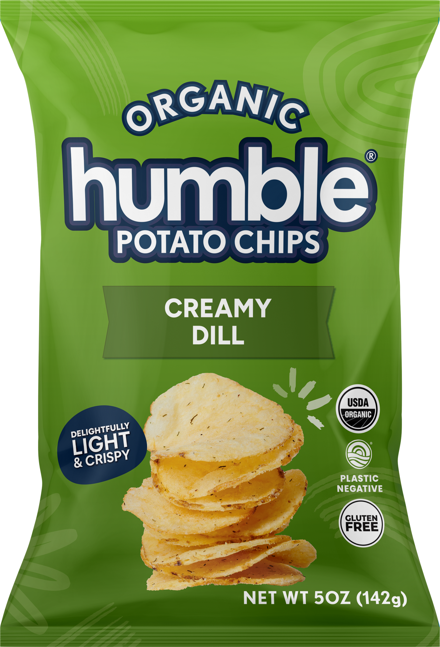 Humble Chips Creamy Dill, Organic GF