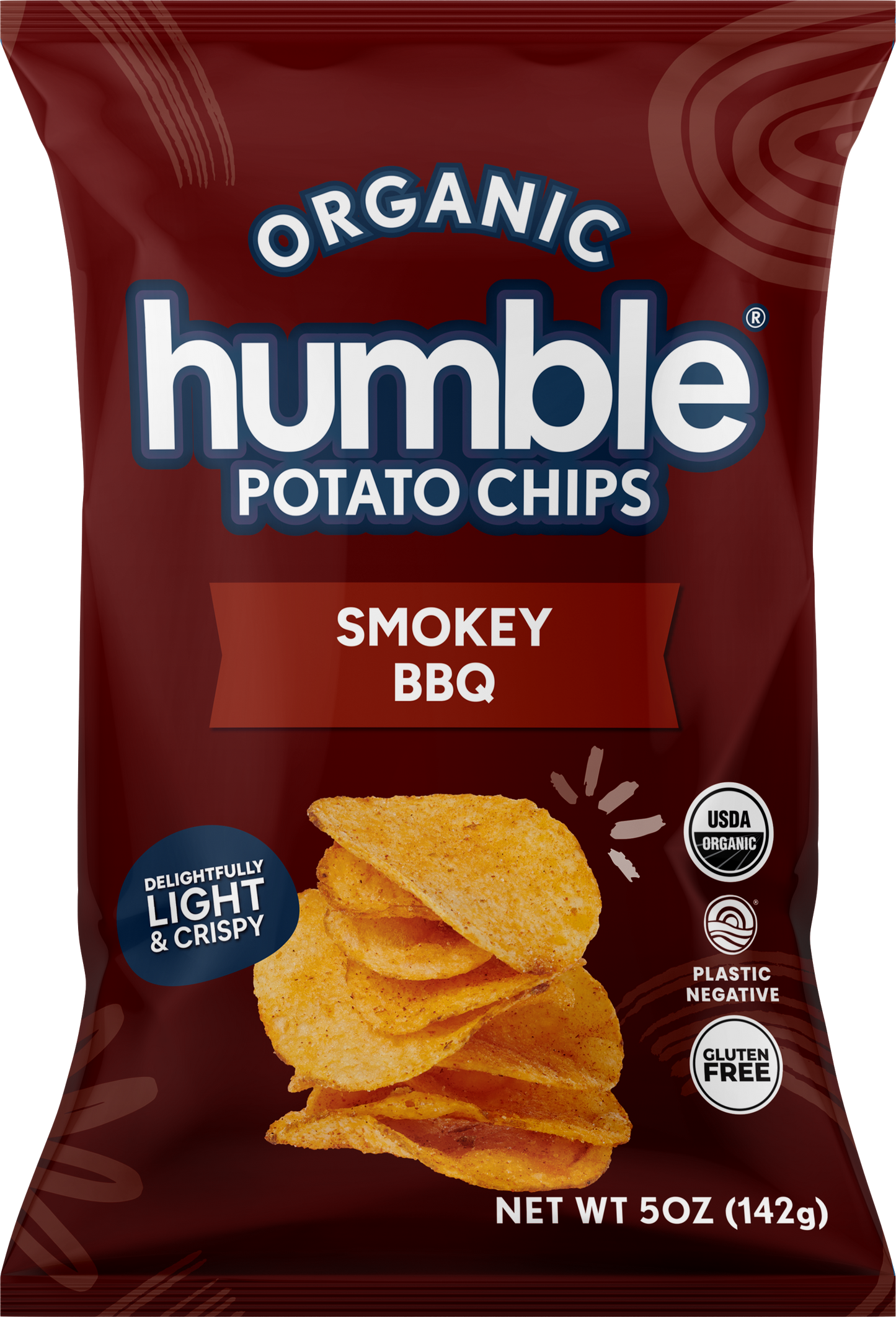 Humble Chips Smokey BBQ, Organic GF