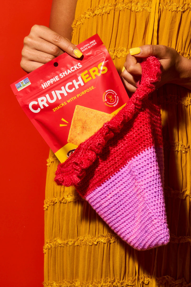 Hippie Snacks Crunchers BBQ
