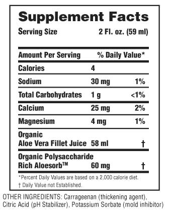 Aloe Vera Gel, Inner Fillet