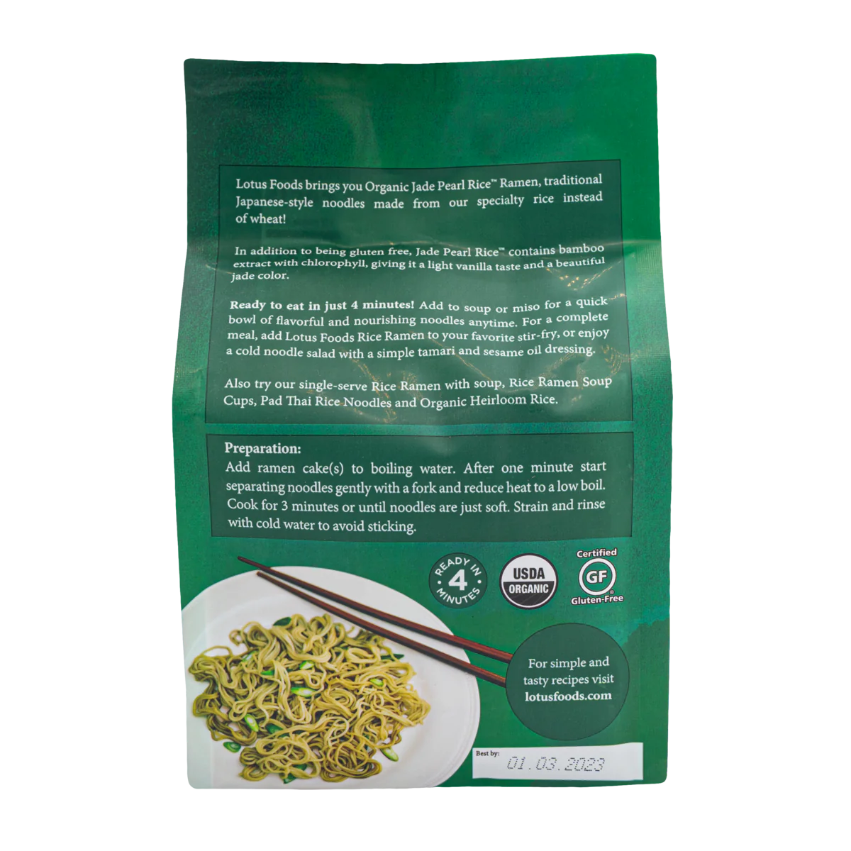 Lotus Jade Pearl Rice Ramen (Org) (GF)