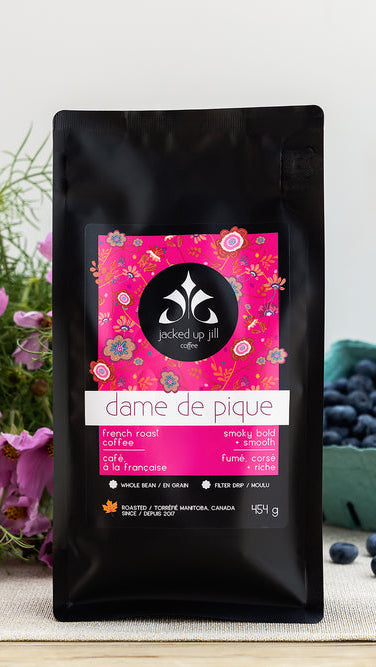 Jacked Up Jill Coffee Dame de Pique French Roast 454g