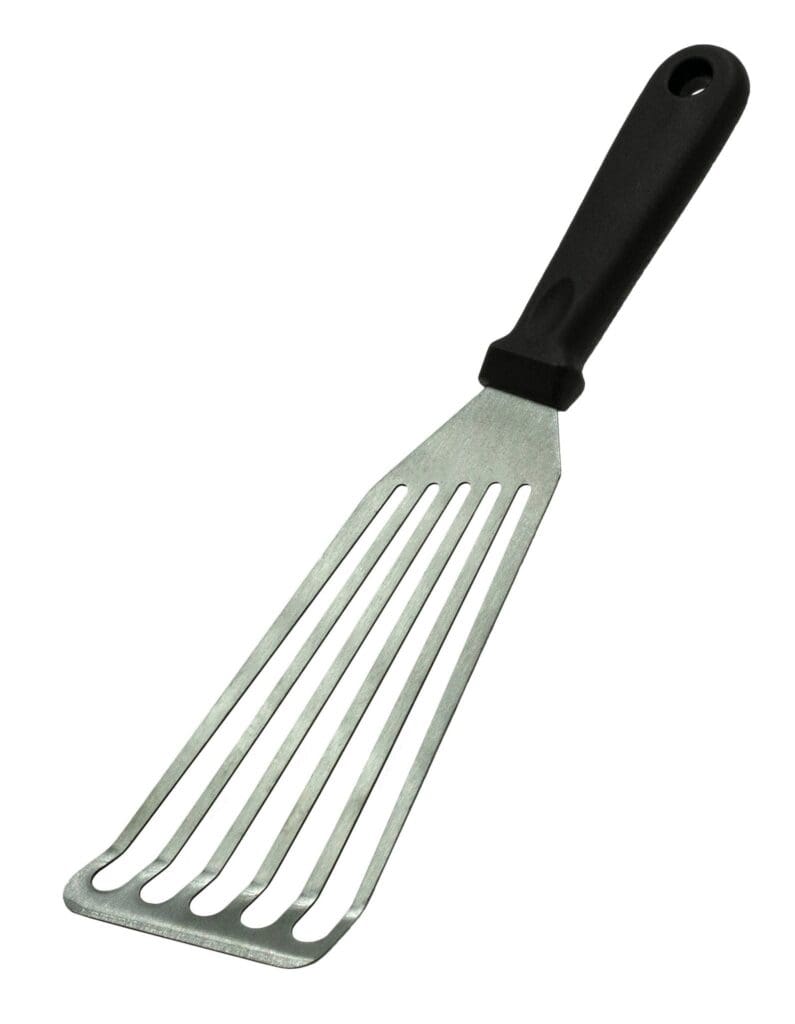 Spatula Flipper Slotted, Stainless Steel