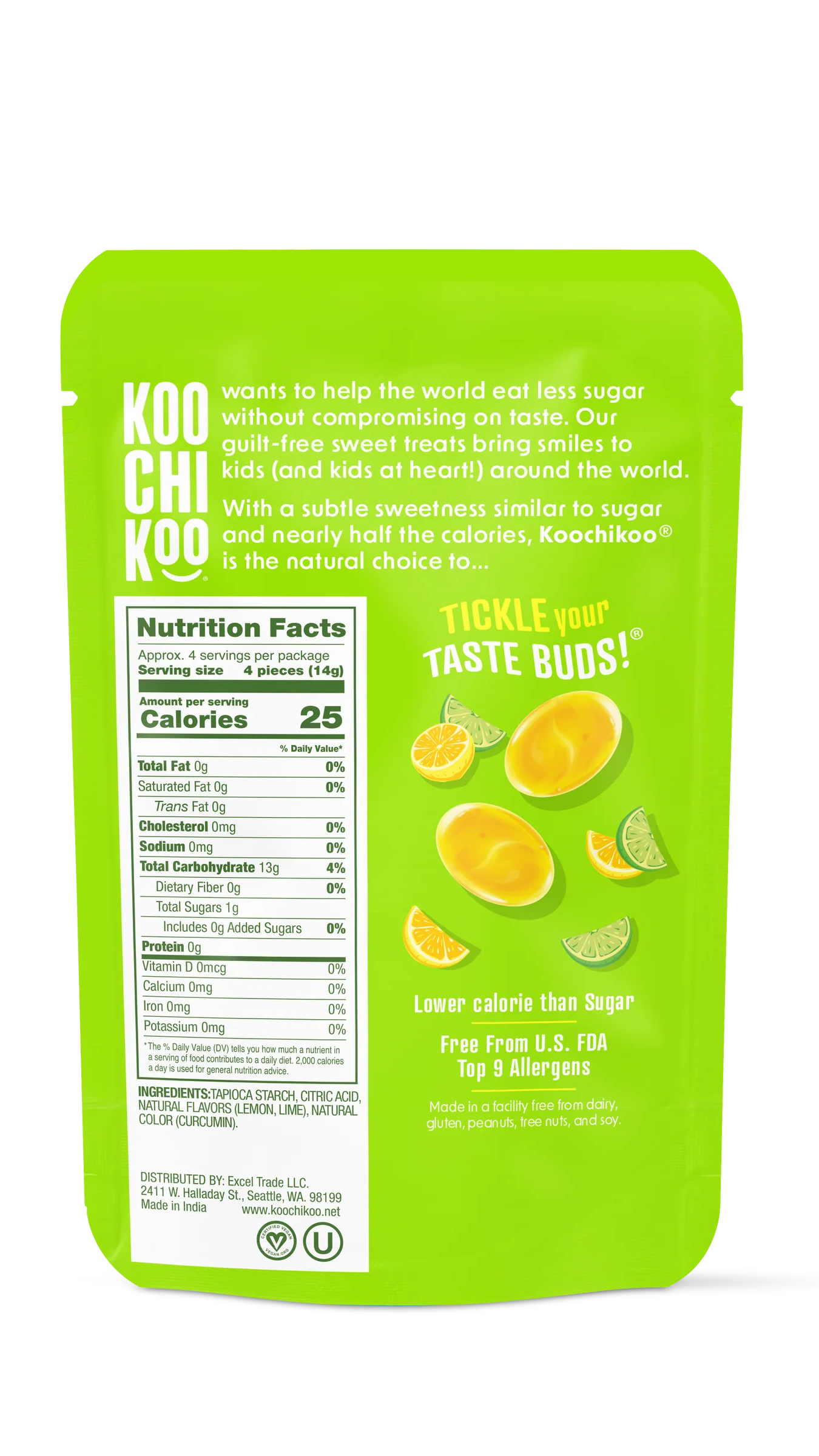 Koochikoo Lemon Lime Drops NSA