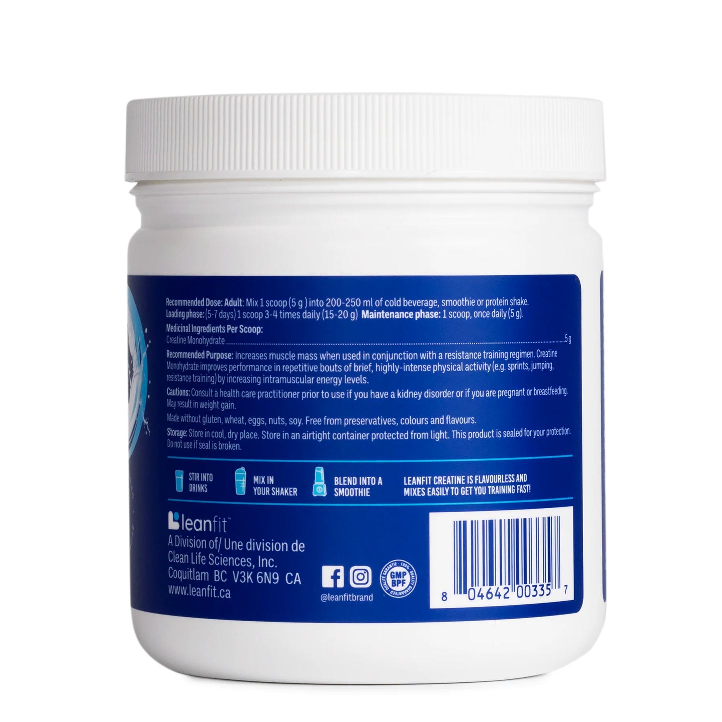 Creatine Monohydrate Unflavoured