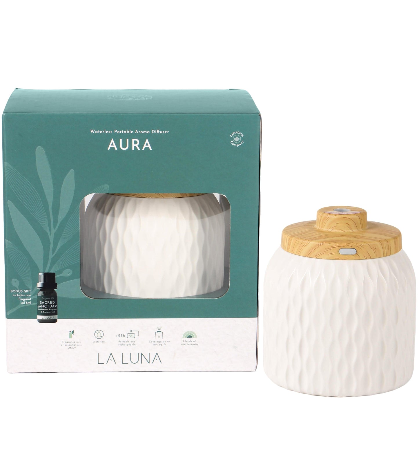 AURA Portable Waterless Diffuser