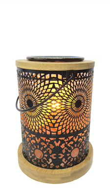 La Luna Taj Salt Lamp & Oil Warmer