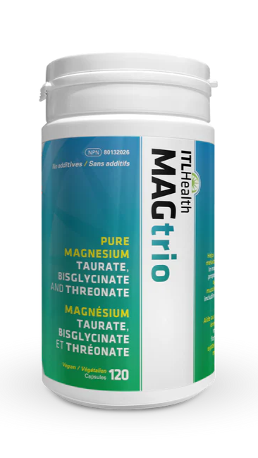 ITL MAGtrio Magnesium Taurate, Bisglycinate, and Threonate