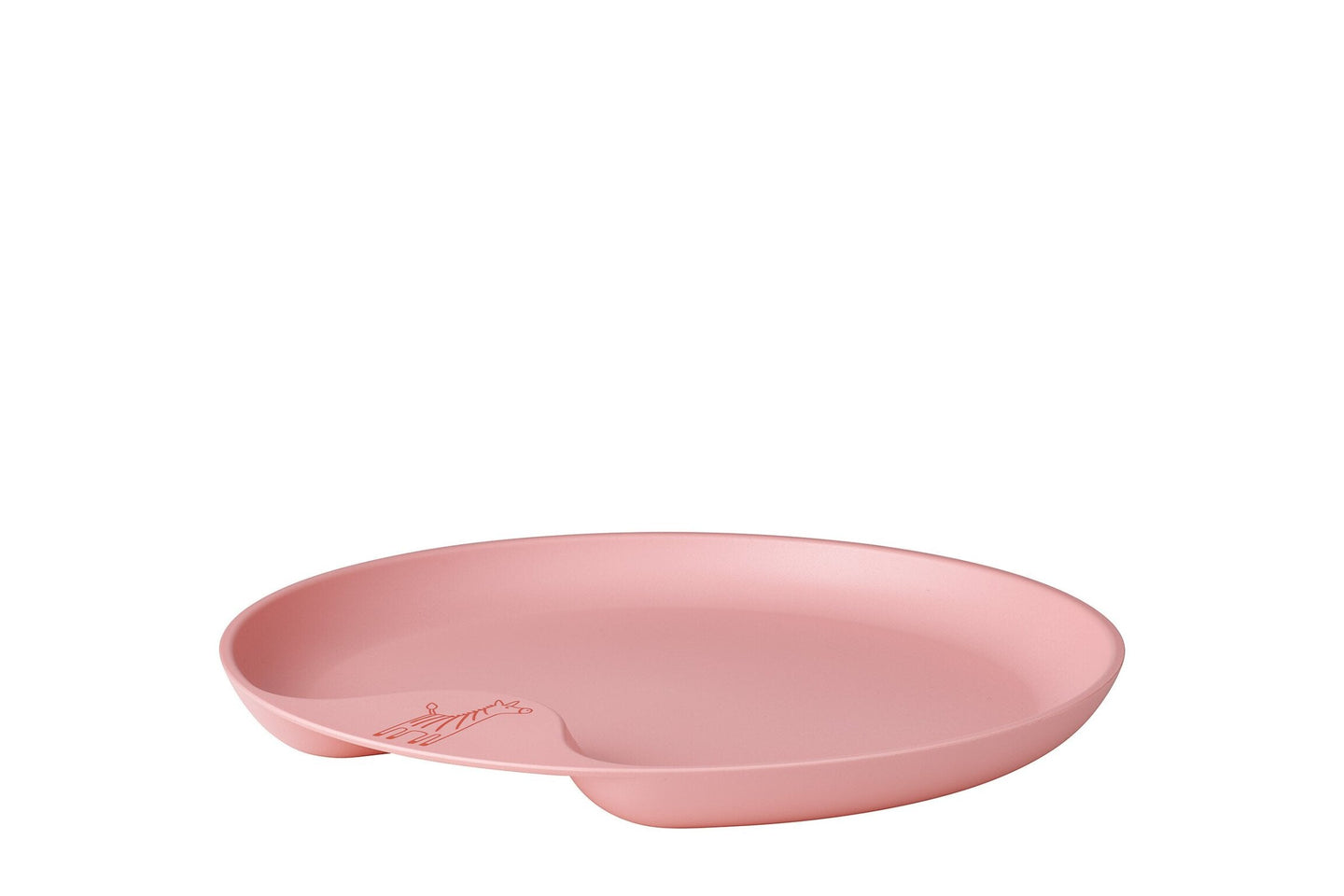 Mepal Mio Children's Plate Deep Pink