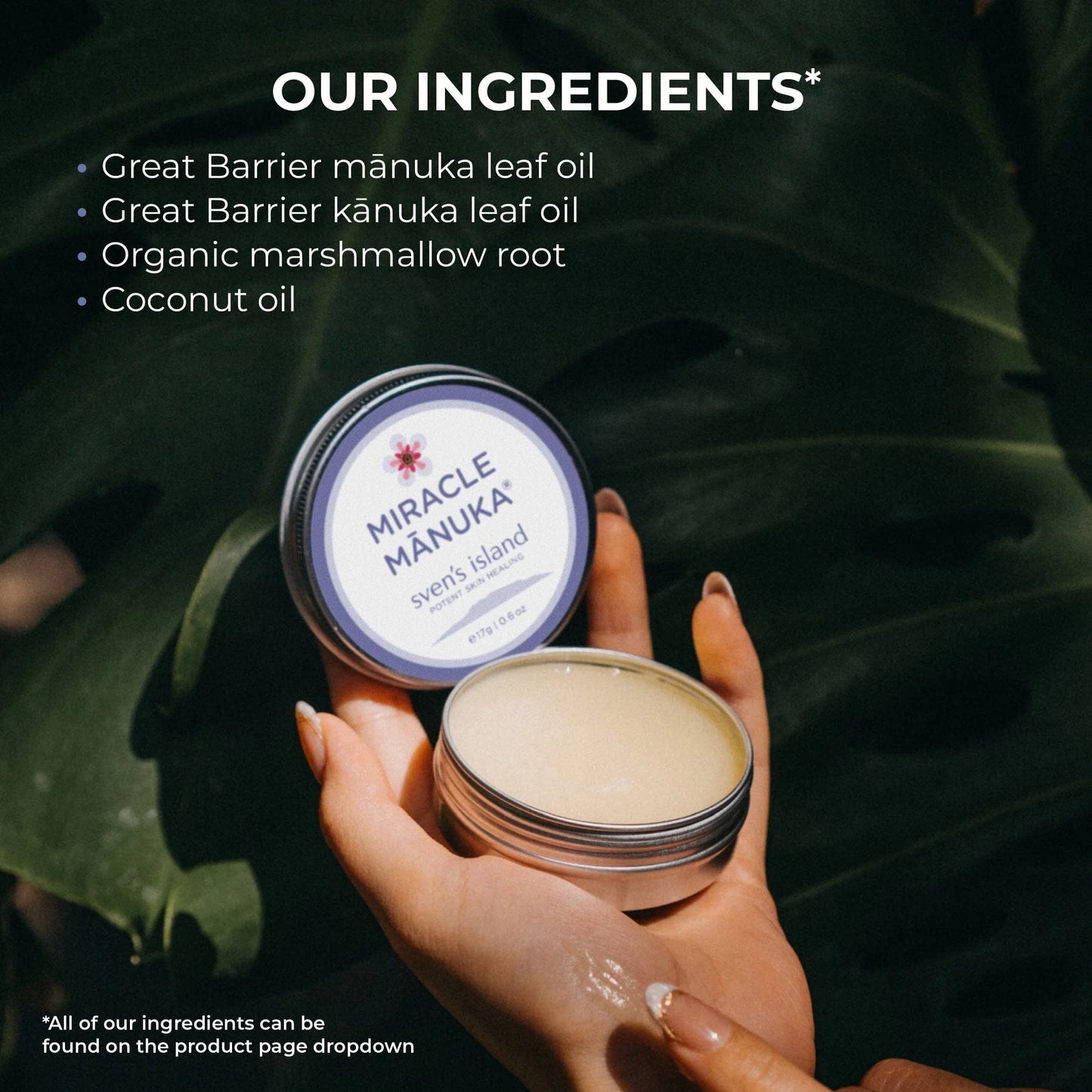 Sven's Island Miracle Manuka Skin Repair Ointment 55g