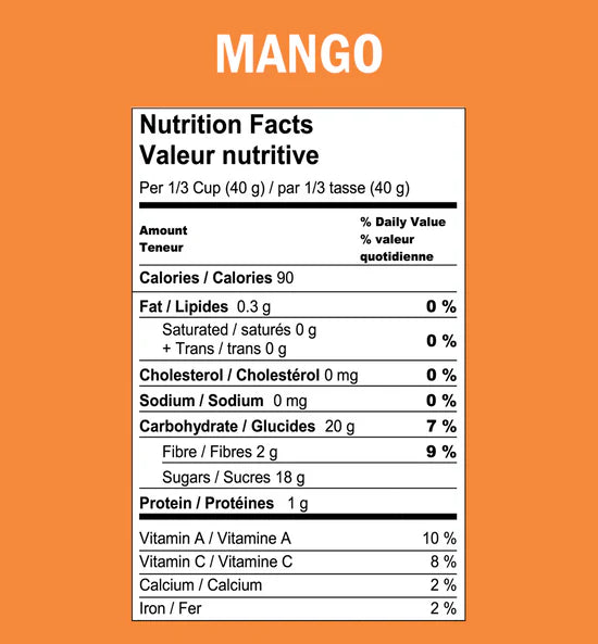 Mango Slices, Organic