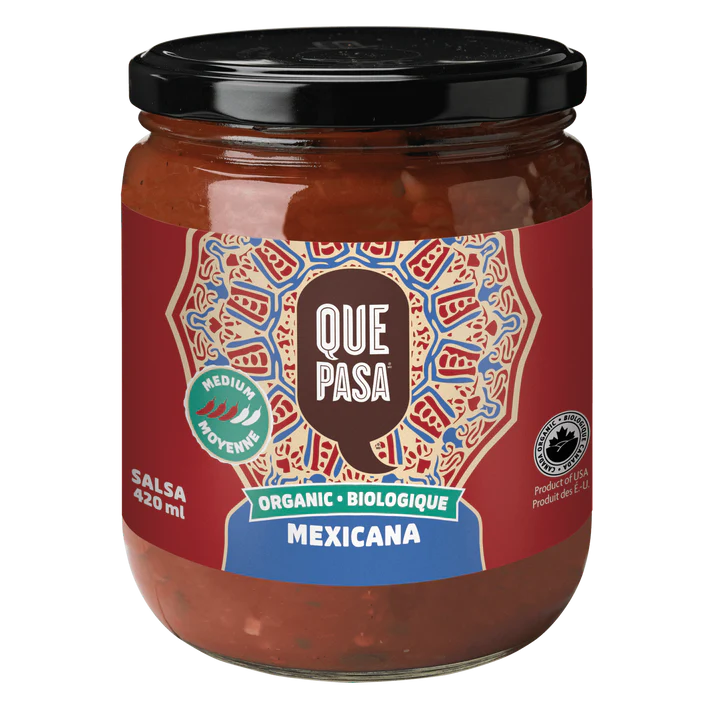 Que Pasa Mexicana Medium Salsa, Organic