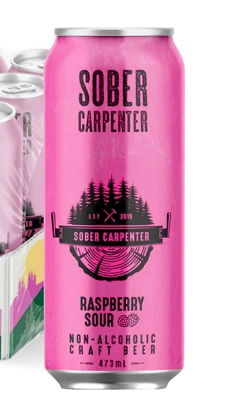 Sober Carpenter Non-Alcoholic Raspberry Sour Ale