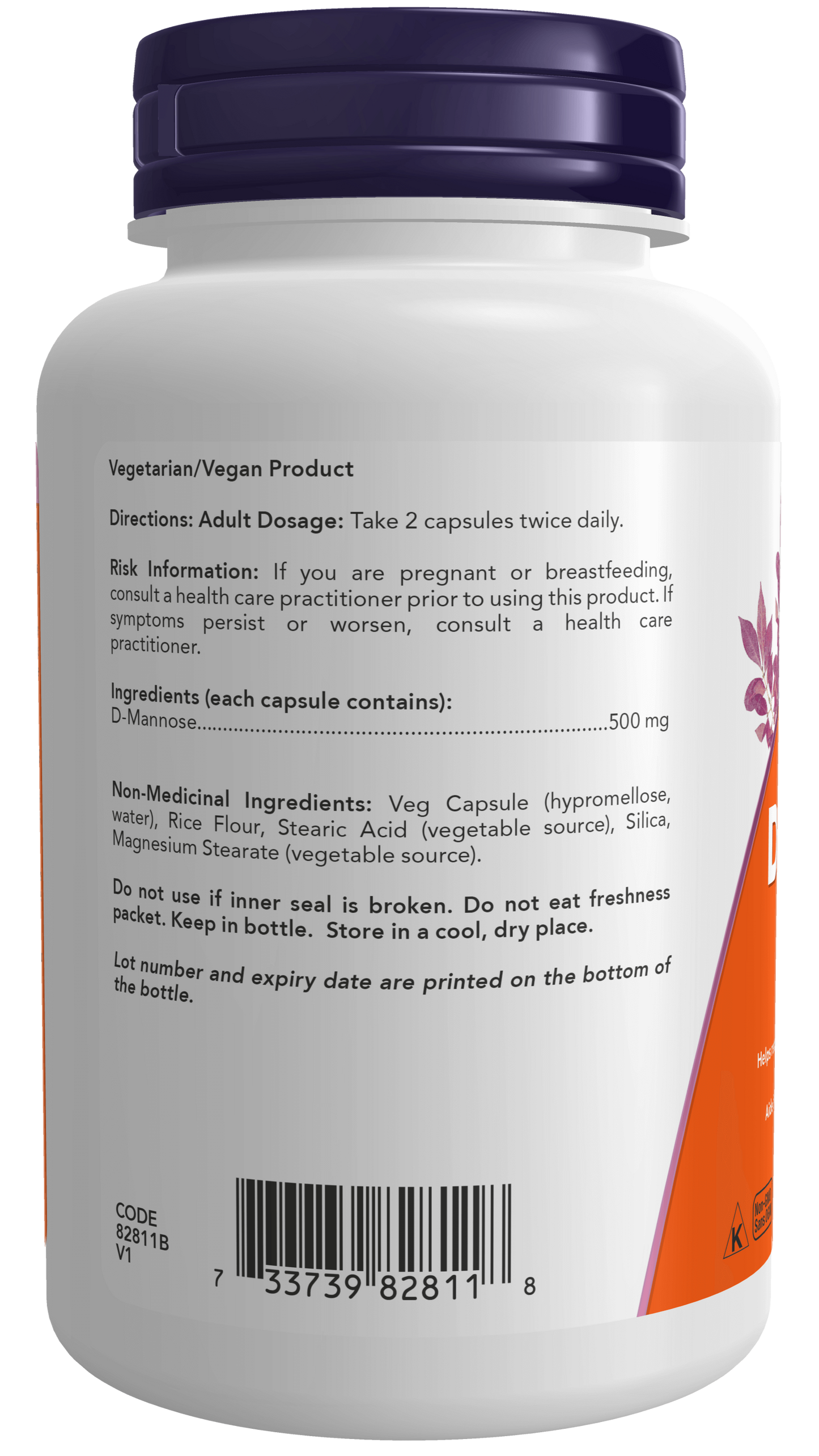 D-Mannose 500mg Capsules